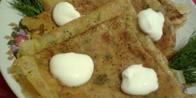 тонкие картофельные блинчики