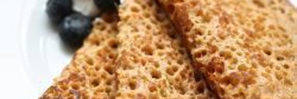 Цельнозерновые блины на кефире