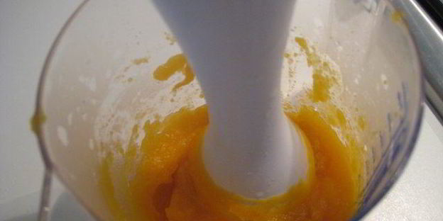 тыквенные блины с мясом