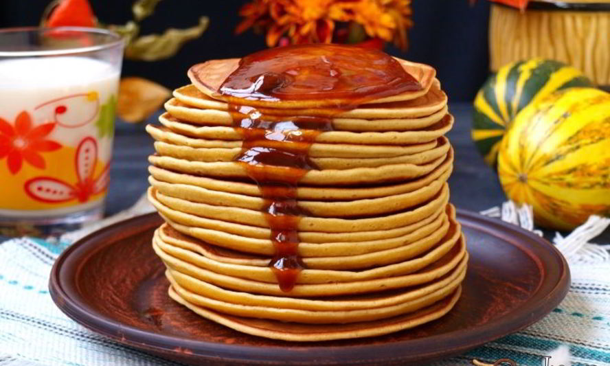 Рецепт тыквенных панкейков
