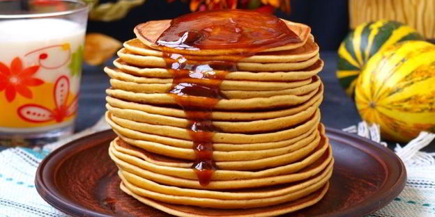 тыквенные панкейки