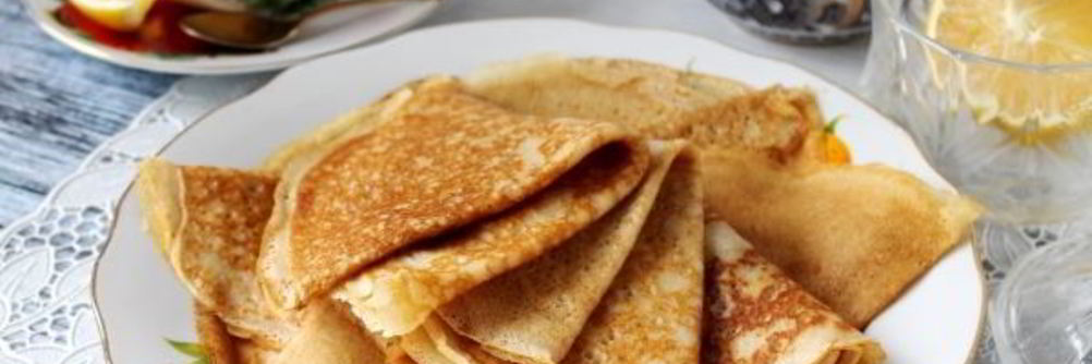 Заварные блины на кефире и на кипятке