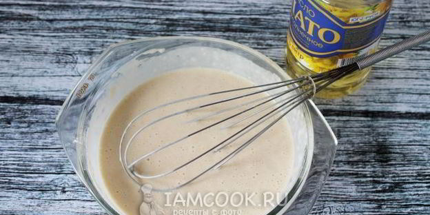 заварные блины на кефире и на кипятке