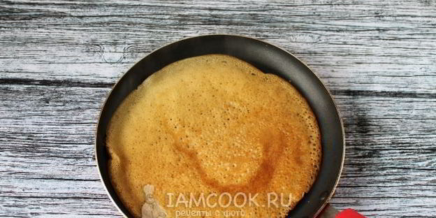 заварные блины на кефире и на кипятке