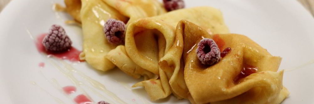 Заварные блины на сливках