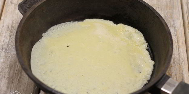 заварные блины на сливках