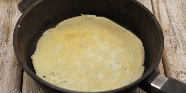 заварные блины на сливках