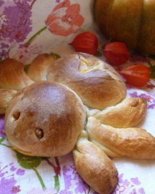 Булочка Паучок