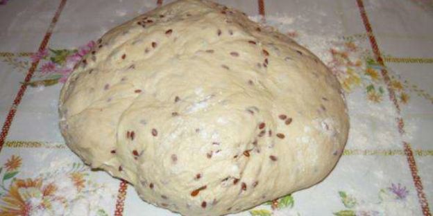 булочки горчичные с льняными семечками