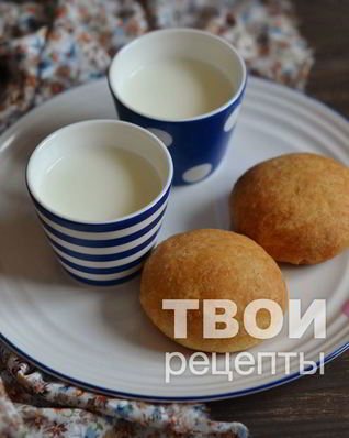 Булочки на молоке