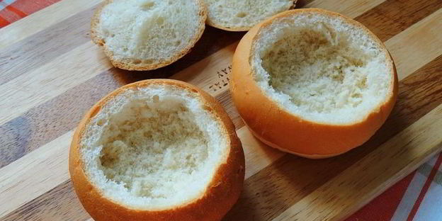 булочки с грибами