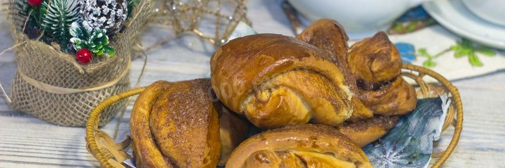 Булочки с корицей и сахаром