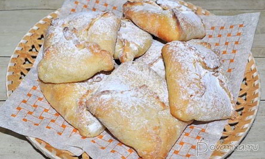 Рецепт булочек с творожной начинкой