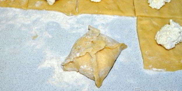 булочки с творожной начинкой