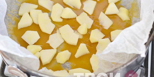 булочки с яблоками