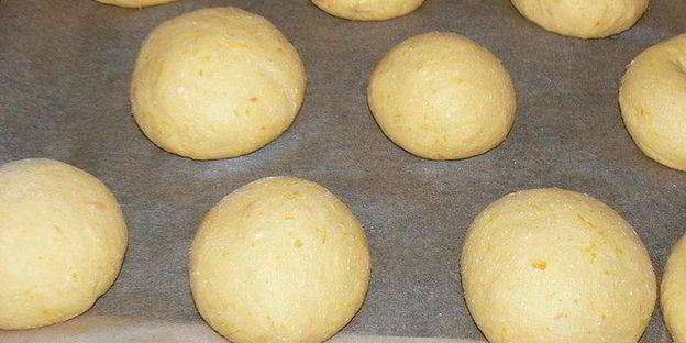 булочки тыквенно-творожные