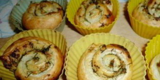 чесночные булочки