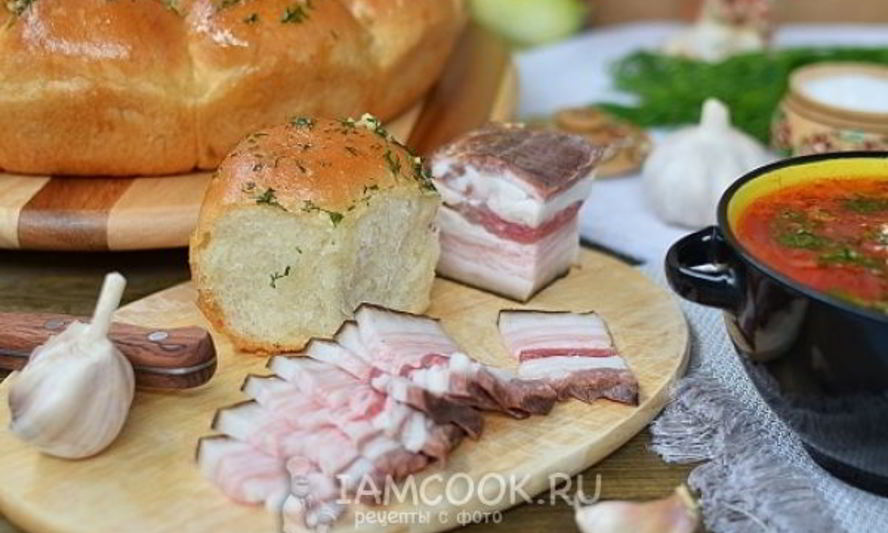 Рецепт чесночных пампушек