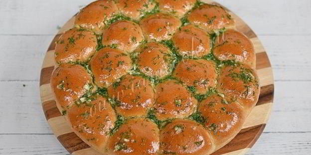 чесночные пампушки