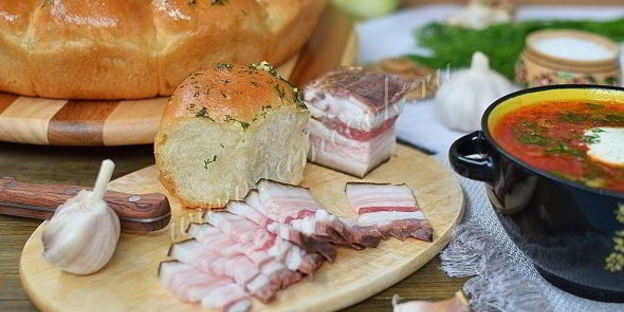 чесночные пампушки