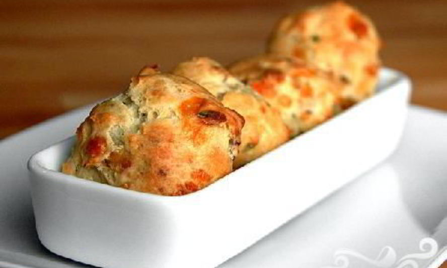 Рецепт гужеров с сыром и беконом