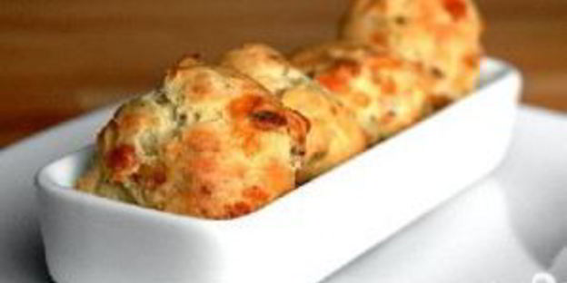 гужеры с сыром и беконом