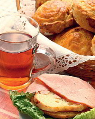 Картофельные булочки с луком