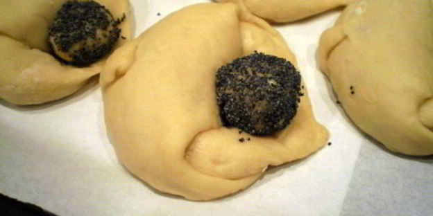 круассаны с мясом