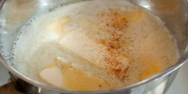 лимонные заварные булочки с зеленью