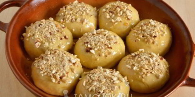 ореховые булочки