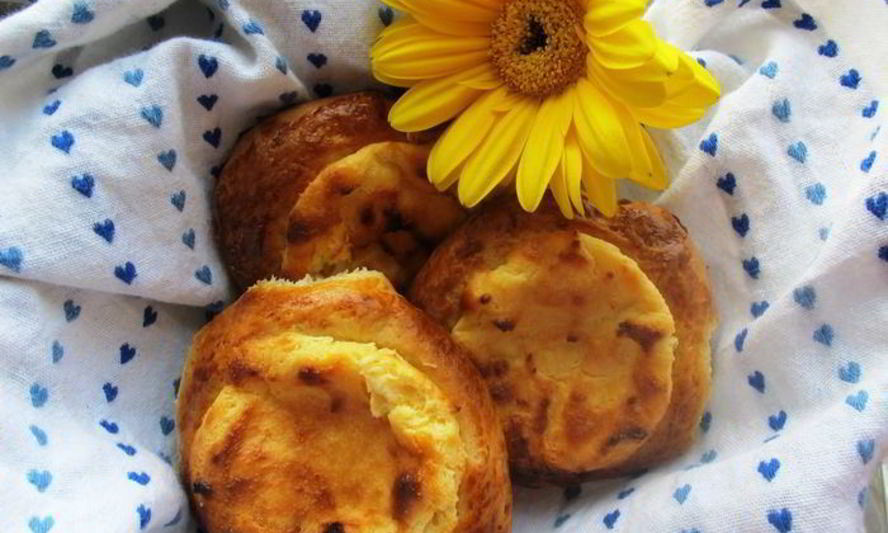 Рецепт плюшек-ватрушек