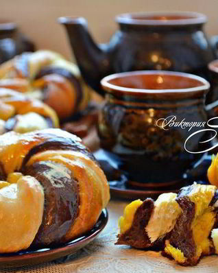 Разноцветные булочки Веселая карусель