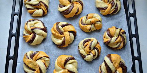 разноцветные булочки веселая карусель