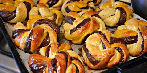 разноцветные булочки веселая карусель