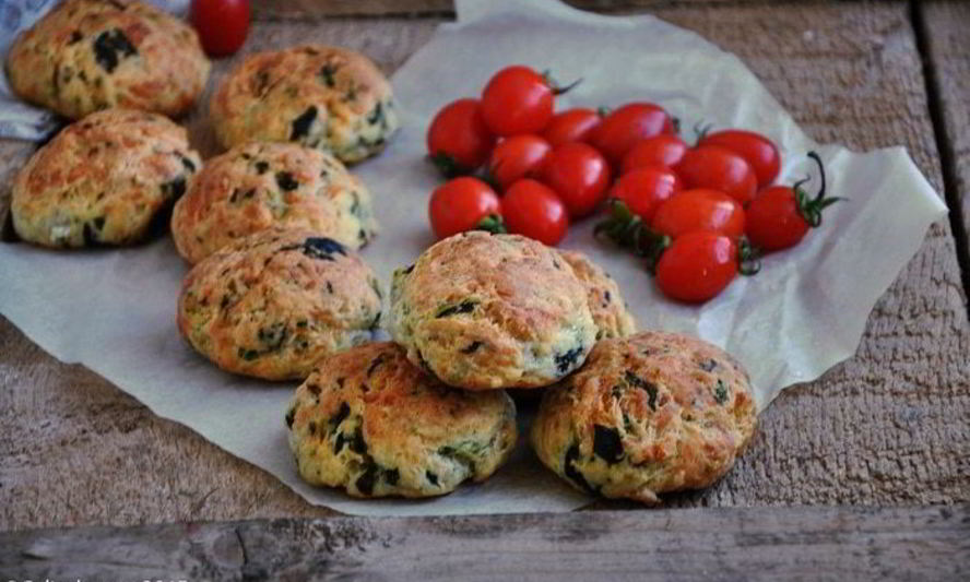 Рецепт шпинатных булочек