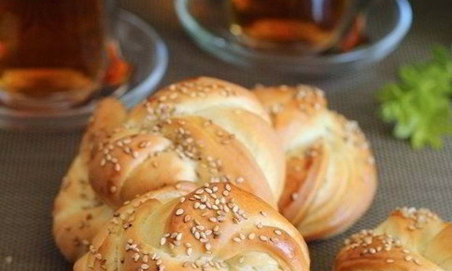 Рецепт турецких хлебных булочек с сезамом