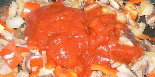 ужин в хлебной булочке