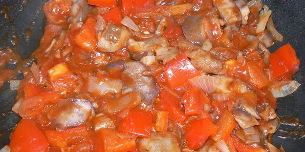 ужин в хлебной булочке