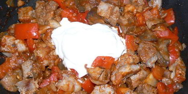 ужин в хлебной булочке