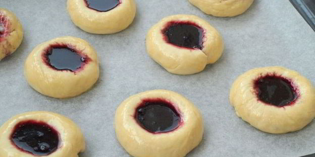 ватрушки с джемом