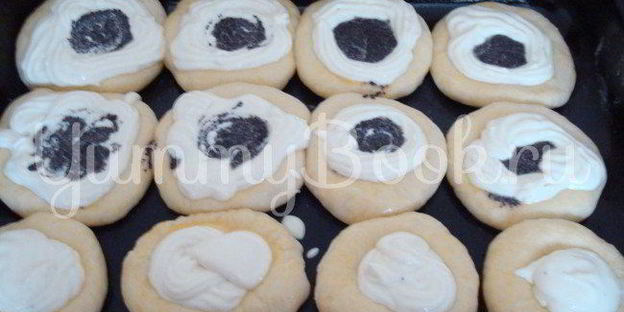 ватрушки с маком и творогом