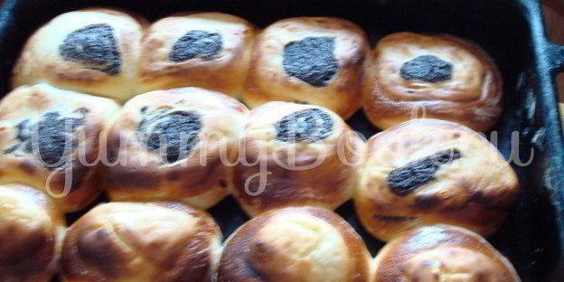 ватрушки с маком и творогом