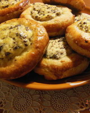 Ватрушки с творогом и шоколадом