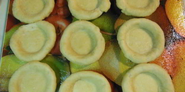 ватрушки с творогом и шоколадом