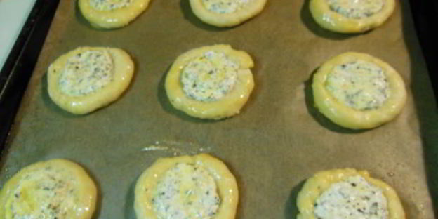 ватрушки с творогом и шоколадом