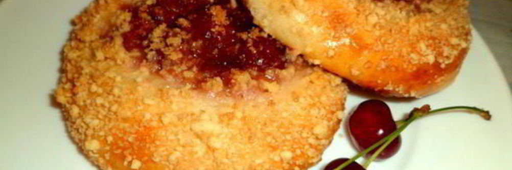 Ватрушки со штрейзелем