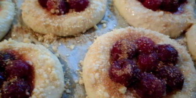 ватрушки со штрейзелем