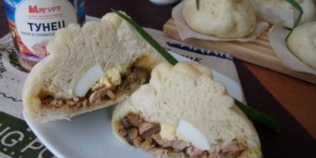 вьетнамские паровые булочки b nh h i