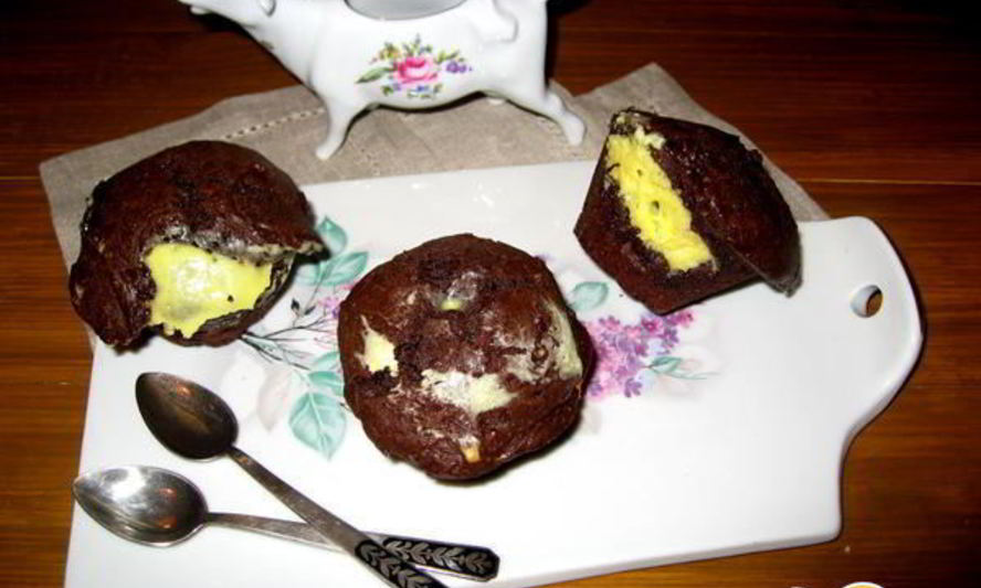 Рецепт брауни-чизкейка корова