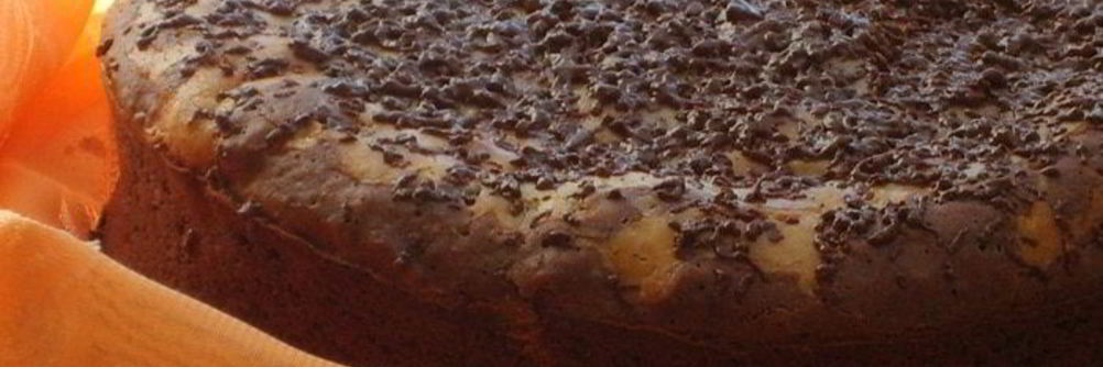 Брауни с чизкейком